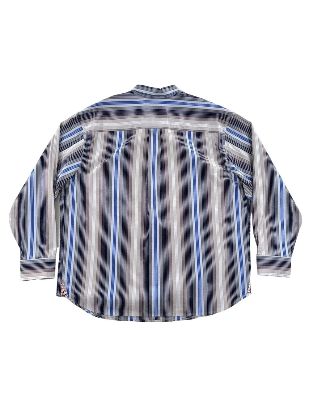 Tommy Bahama Multi-Color Stripe Button Front Shirt 1XB Big